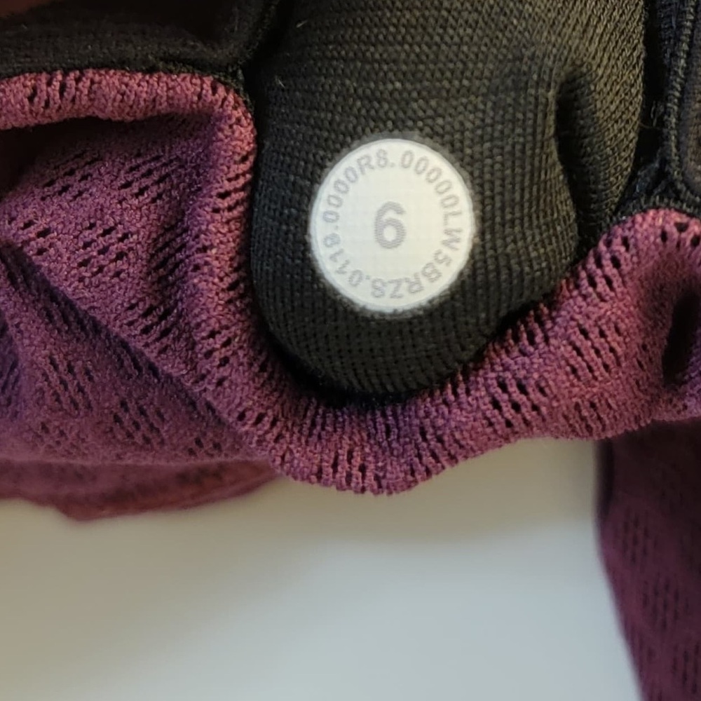 Lululemon LAB RARE Geo Tight 28"•High Rise Compression Pant•Plum•NO FLAWS•6 - Picture 8 of 16